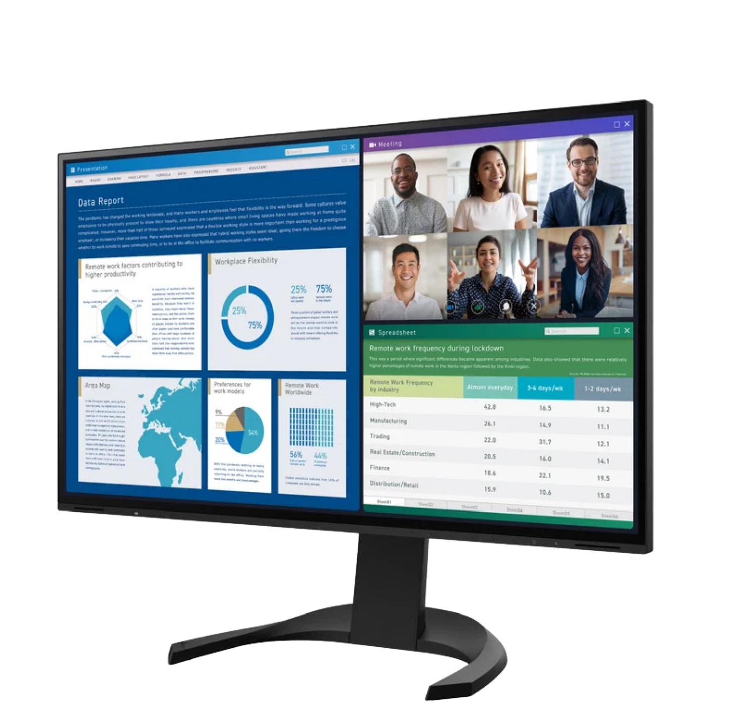 EIZO FlexScan EV2740X moniteur Noir 27 pouces 4K