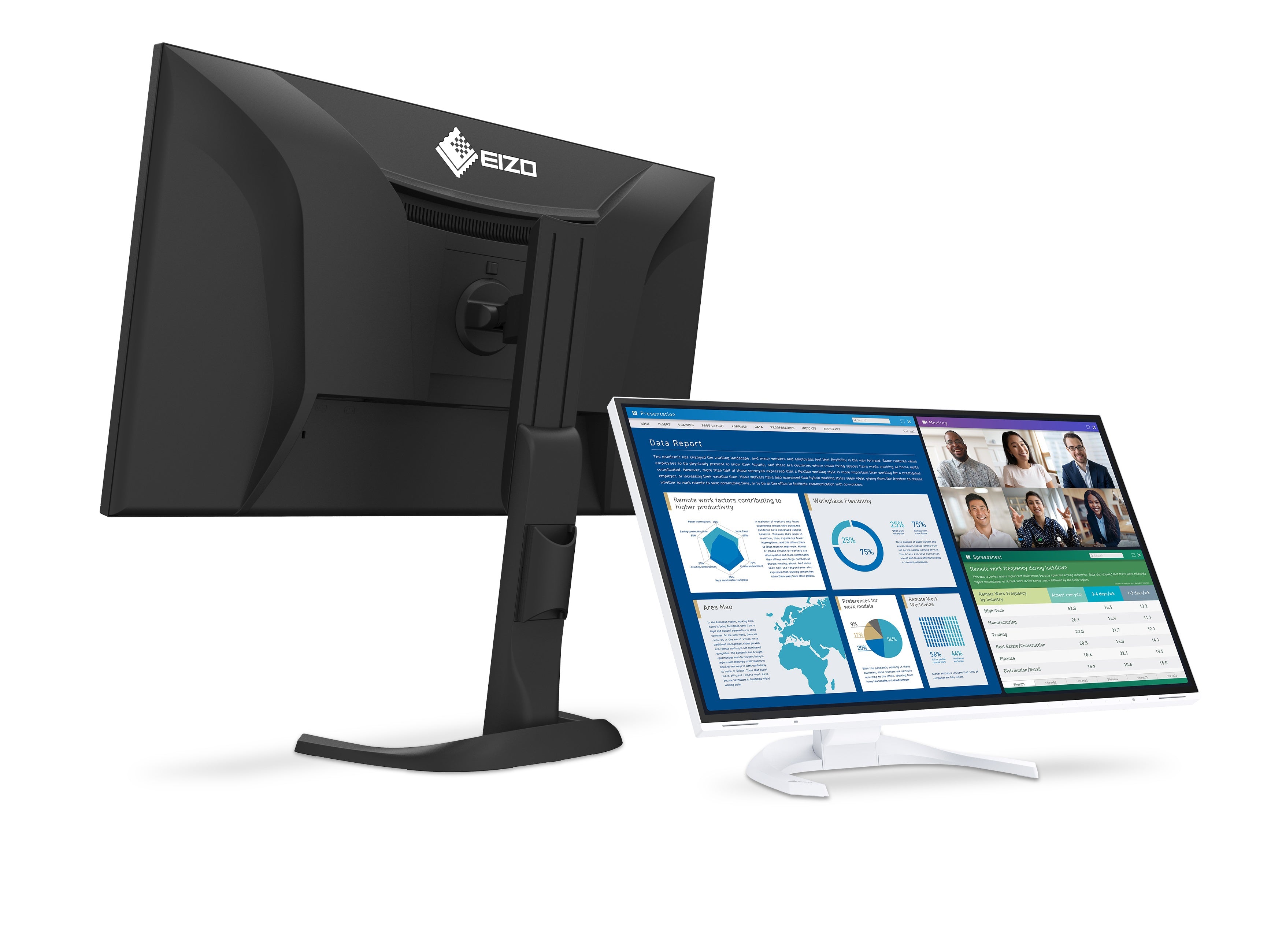EIZO FlexScan EV3240X moniteur 32 pouces 4K noir