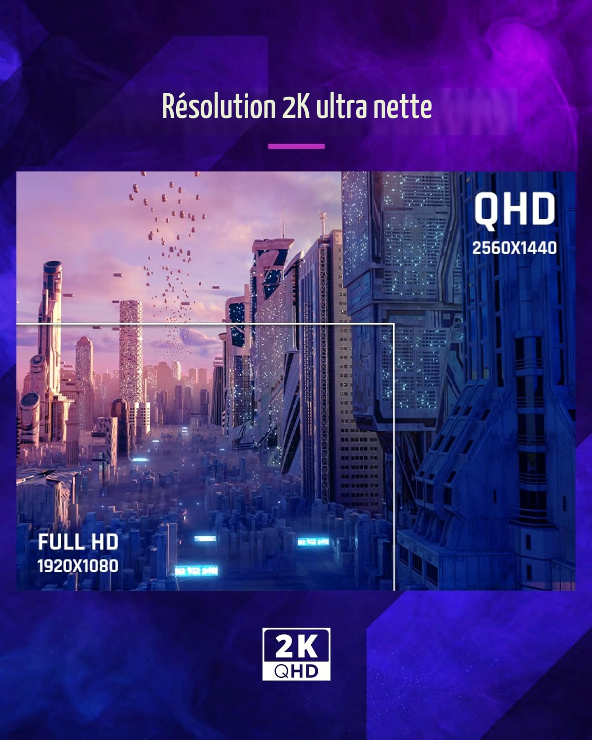ViewSonic VX VX2758A-2K-PRO-3 écran gaming 27" QHD