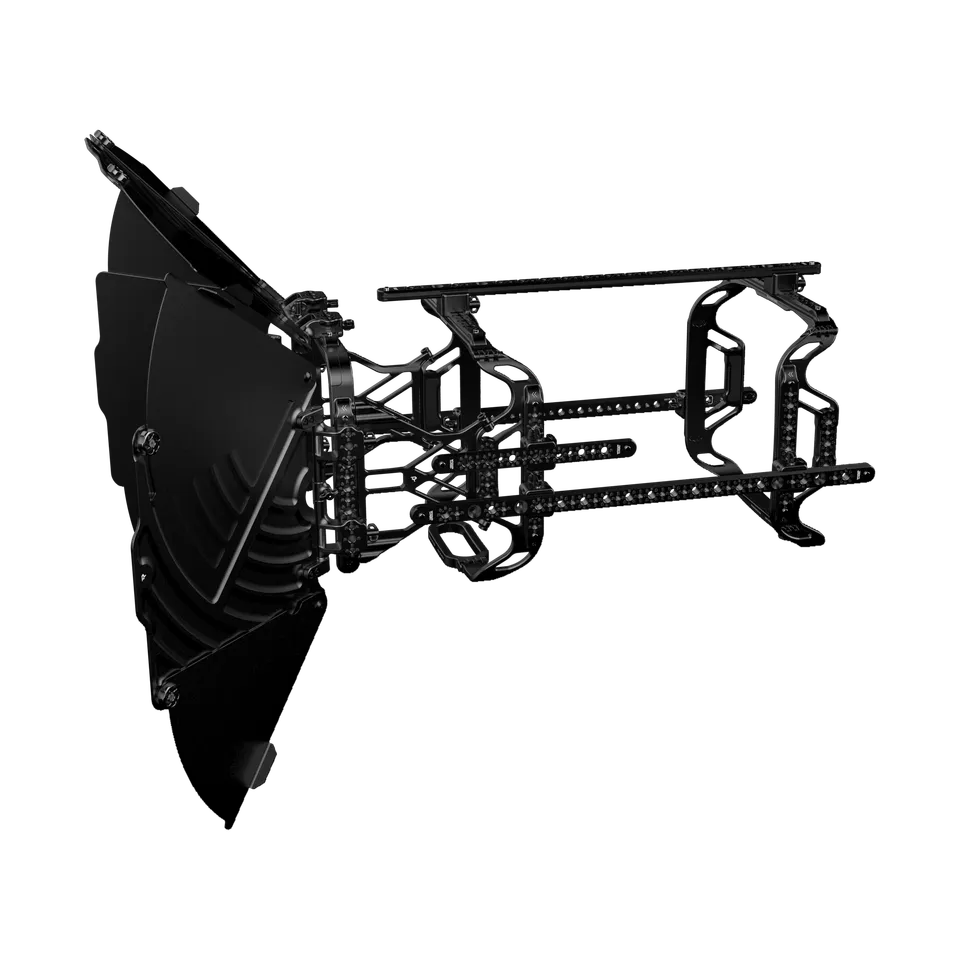 Wooden Camera Elite Cage cage objectif Fujinon Duvo 25-1000 Box
