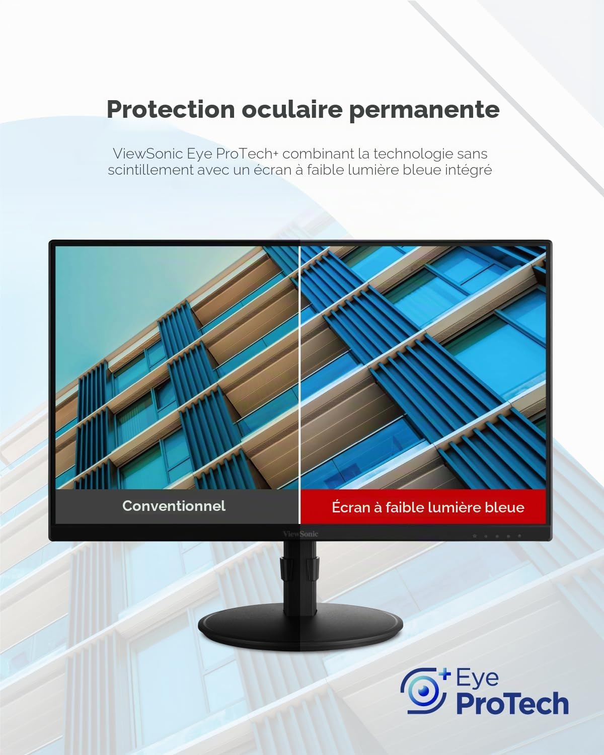 ViewSonic VA2408-HDJ Écran PC 24 Pouces Full HD 100Hz
