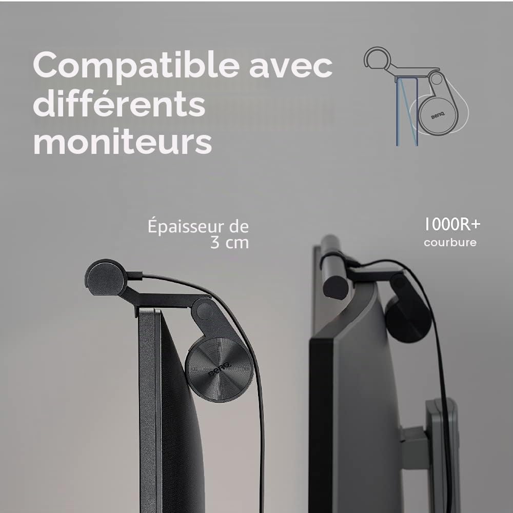 BenQ ScreenBar Barre lumineuse écran LED auto anti-reflet