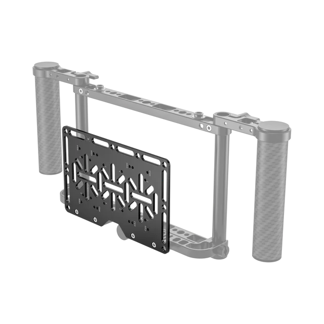 Wooden Camera Director’s Monitor Cage v3 plaque batterie