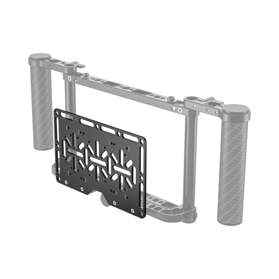 Wooden Camera Director’s Monitor Cage v3 plaque batterie