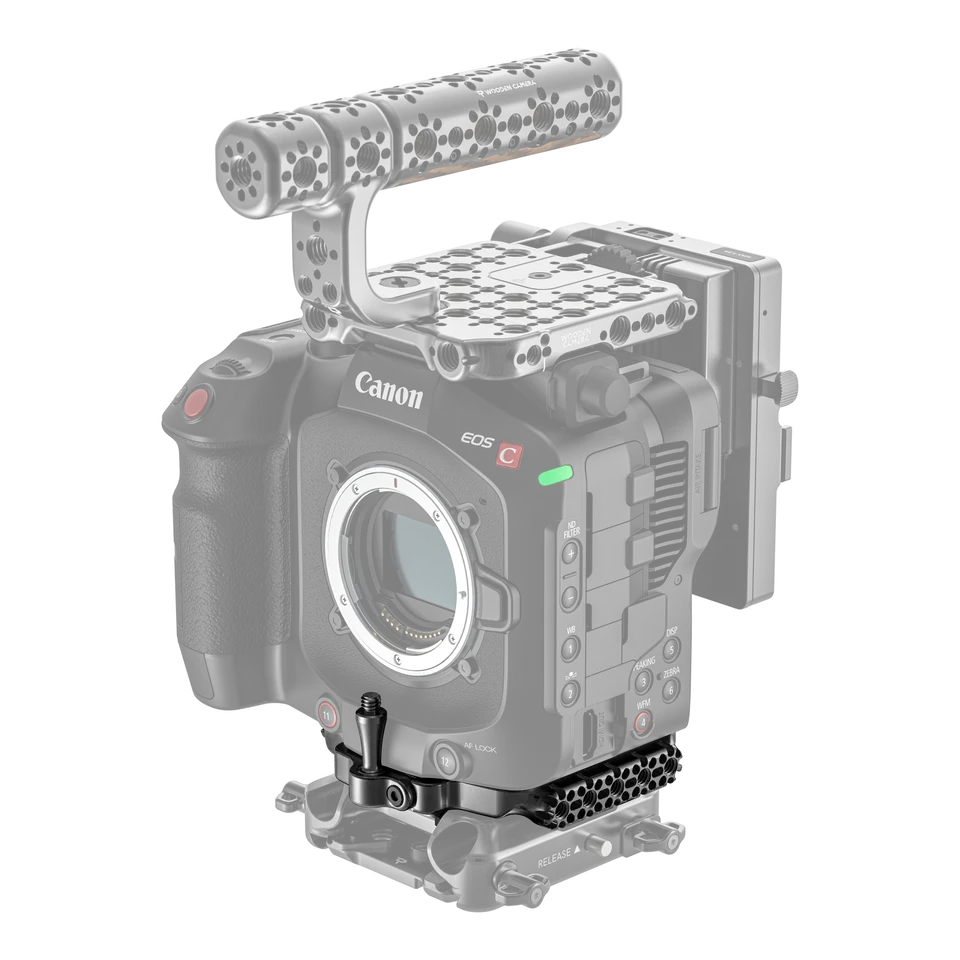 Wooden Camera Camera Support ARCA Riser Plate Canon EOS C80