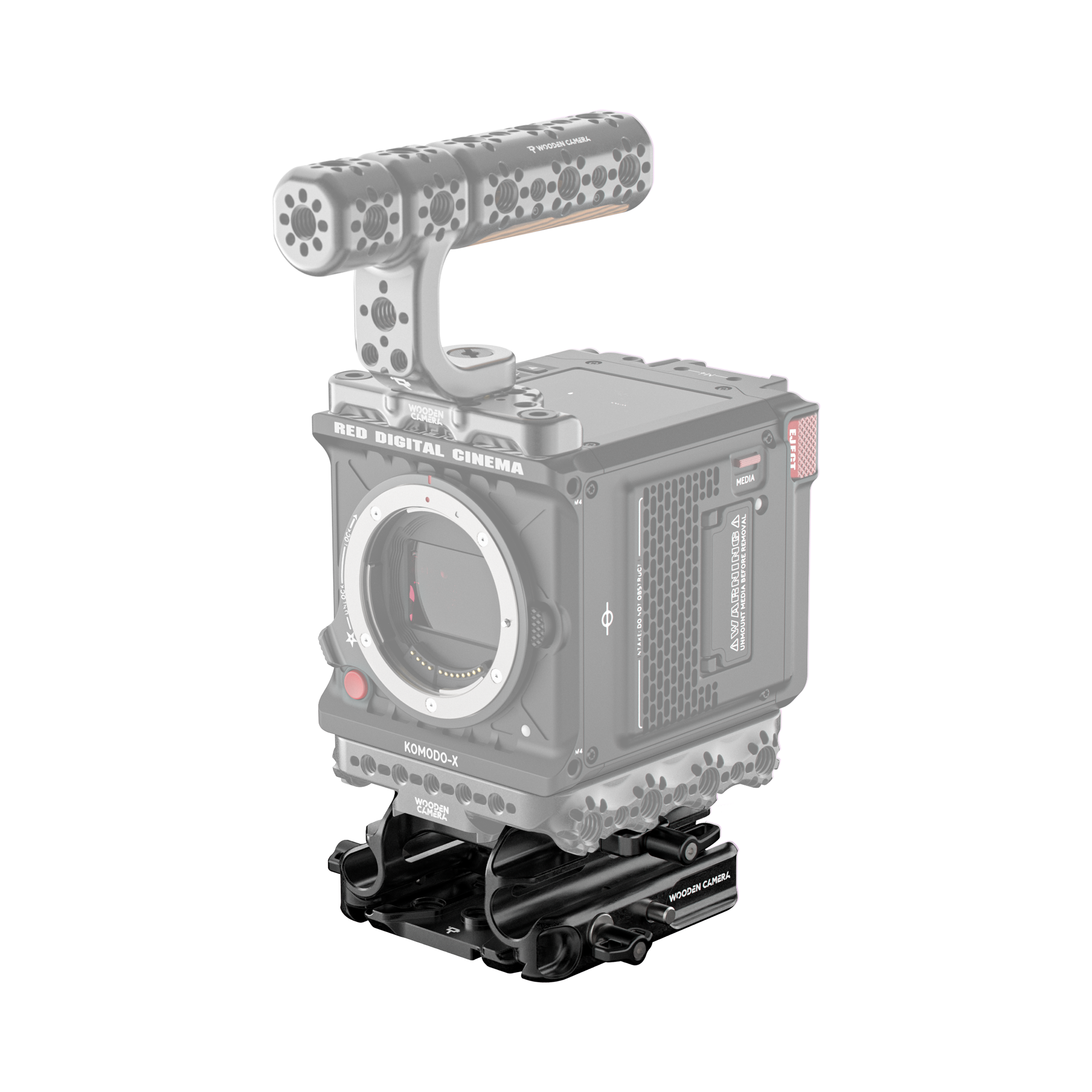 Wooden Camera ARCA Base Plate Komodo-X
