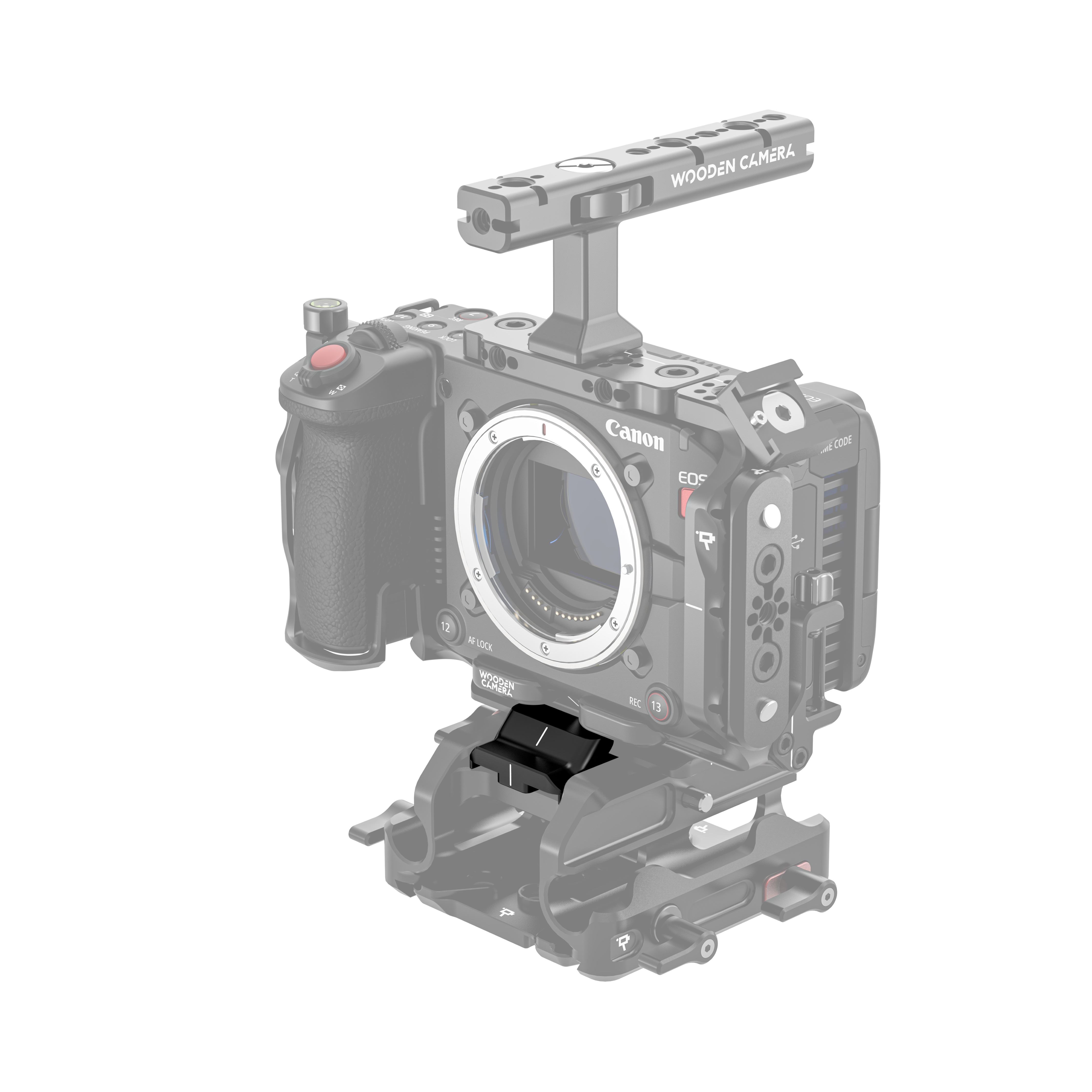 Wooden Camera Camera Support ARCA Adapter Plate DJI RS