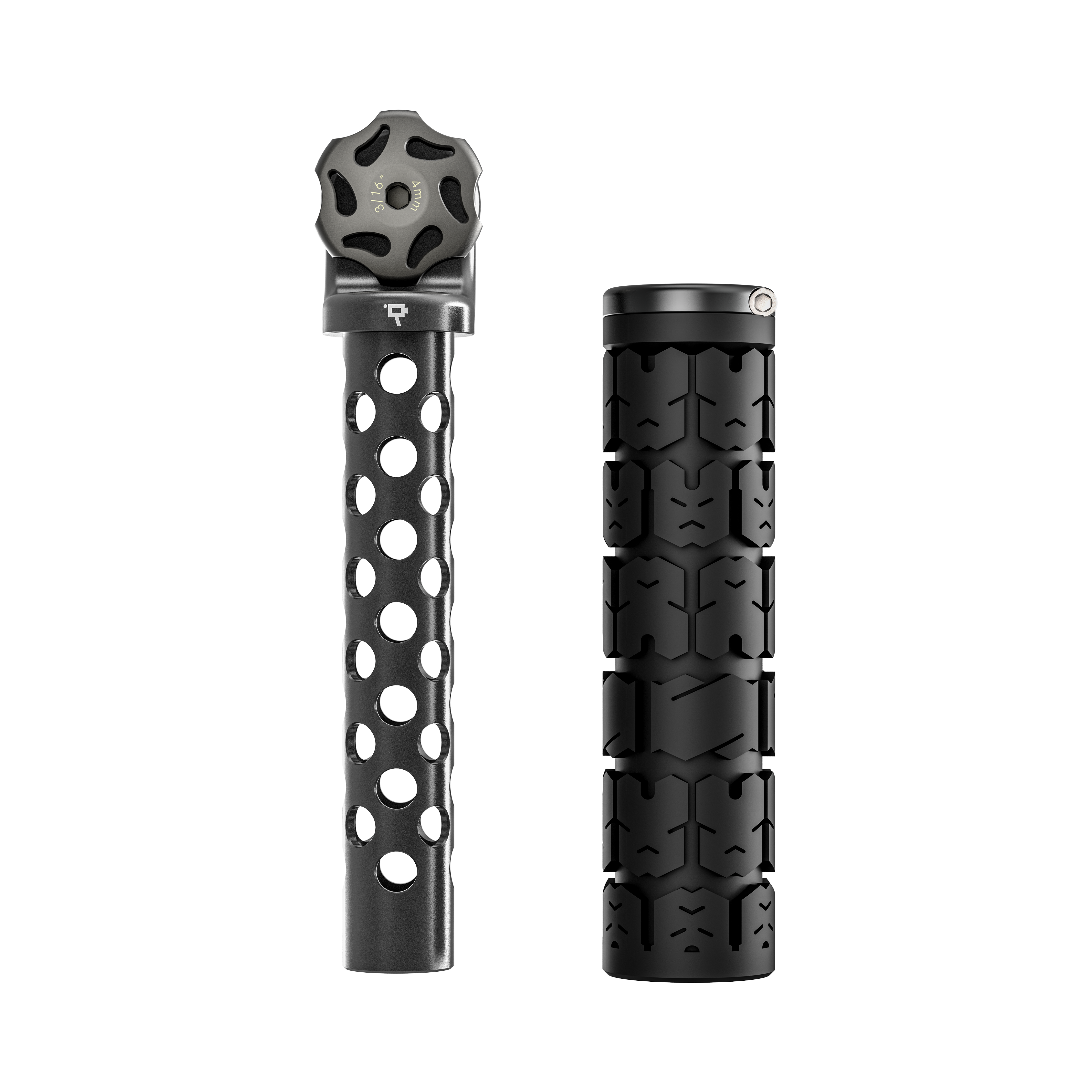 Wooden Camera Handles Rosette Handgrip 135mm poignée TPE