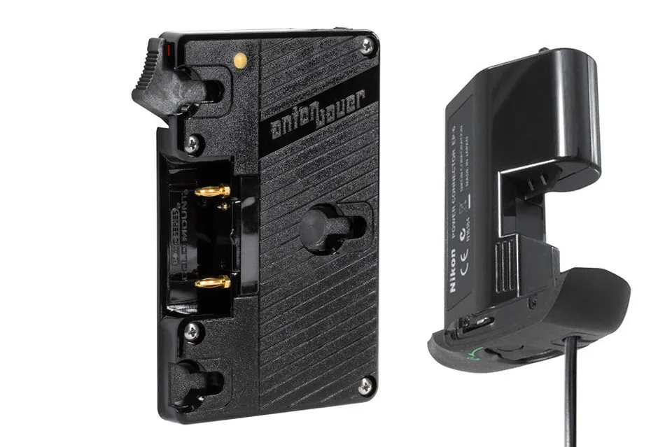 Wooden Camera Power WC Gold Mount D4 plaque batterie Nikon D4