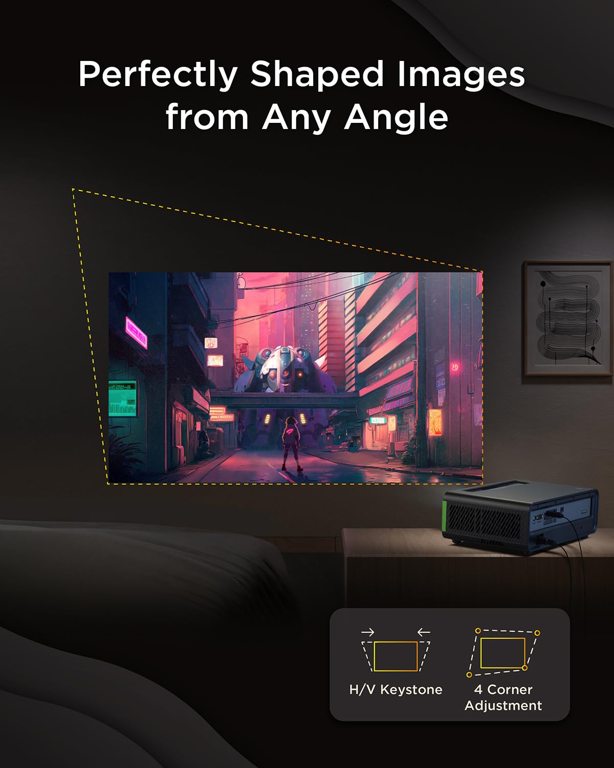 ViewSonic X2-4K Pro vidéoprojecteur courte focale 4K Google TV