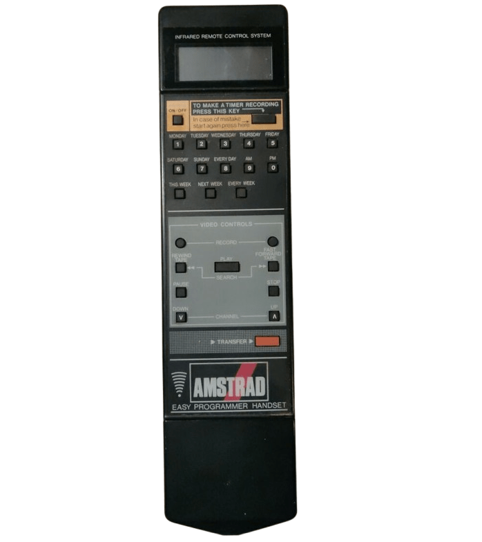 Amstrad TV Video VCR6000 VCR6100 magnétoscope VHS