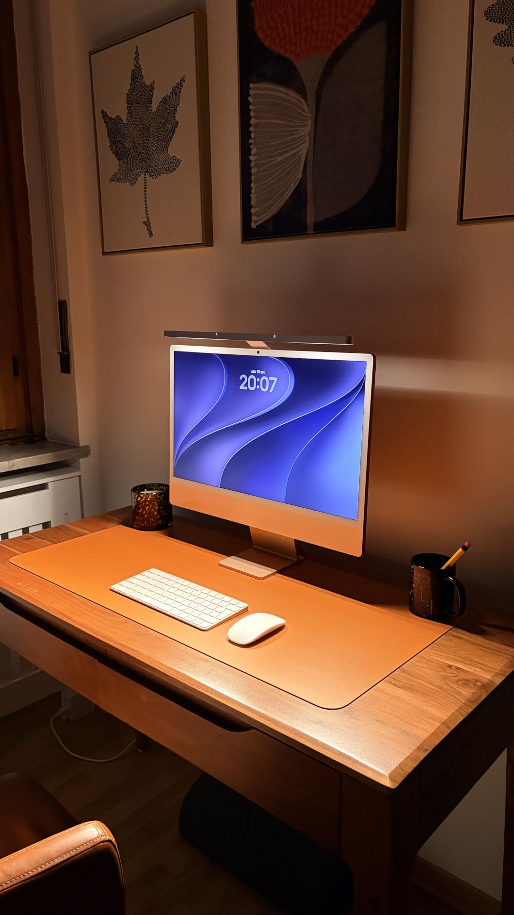 BenQ iScreenBar barre lumineuse iMac magnétique sans reflet
