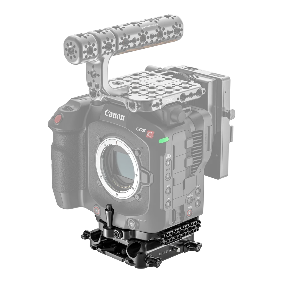 Wooden Camera Camera Support Base Plate Canon EOS C80 ARCA