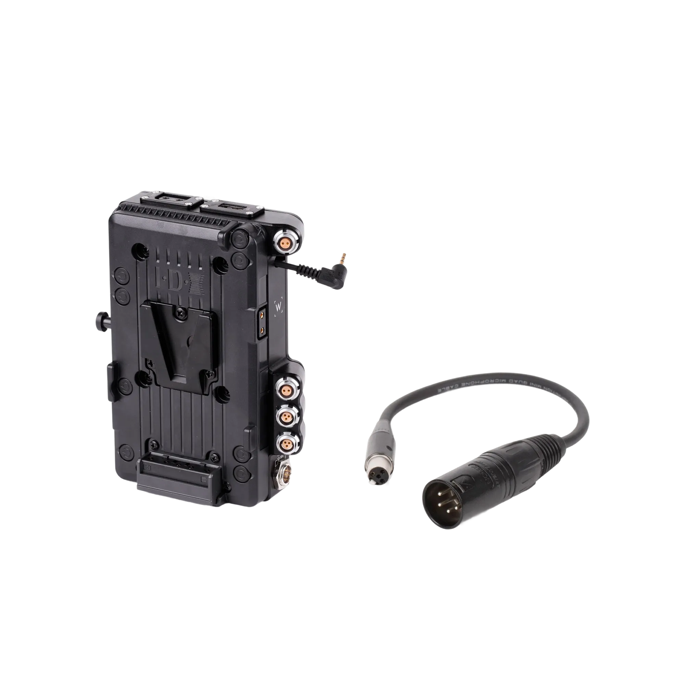 Wooden Camera D-Box URSA Mini plaque batterie V-Mount