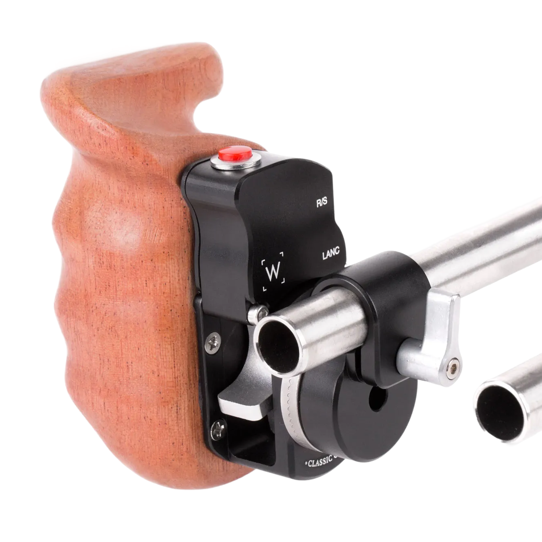 Wooden Camera Handles Handgrip Trigger Box boîtier déclencheur LANC