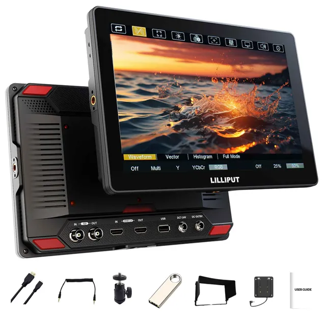 Lilliput HT10S Moniteur caméra tactile 10,1" FHD 1500 nits