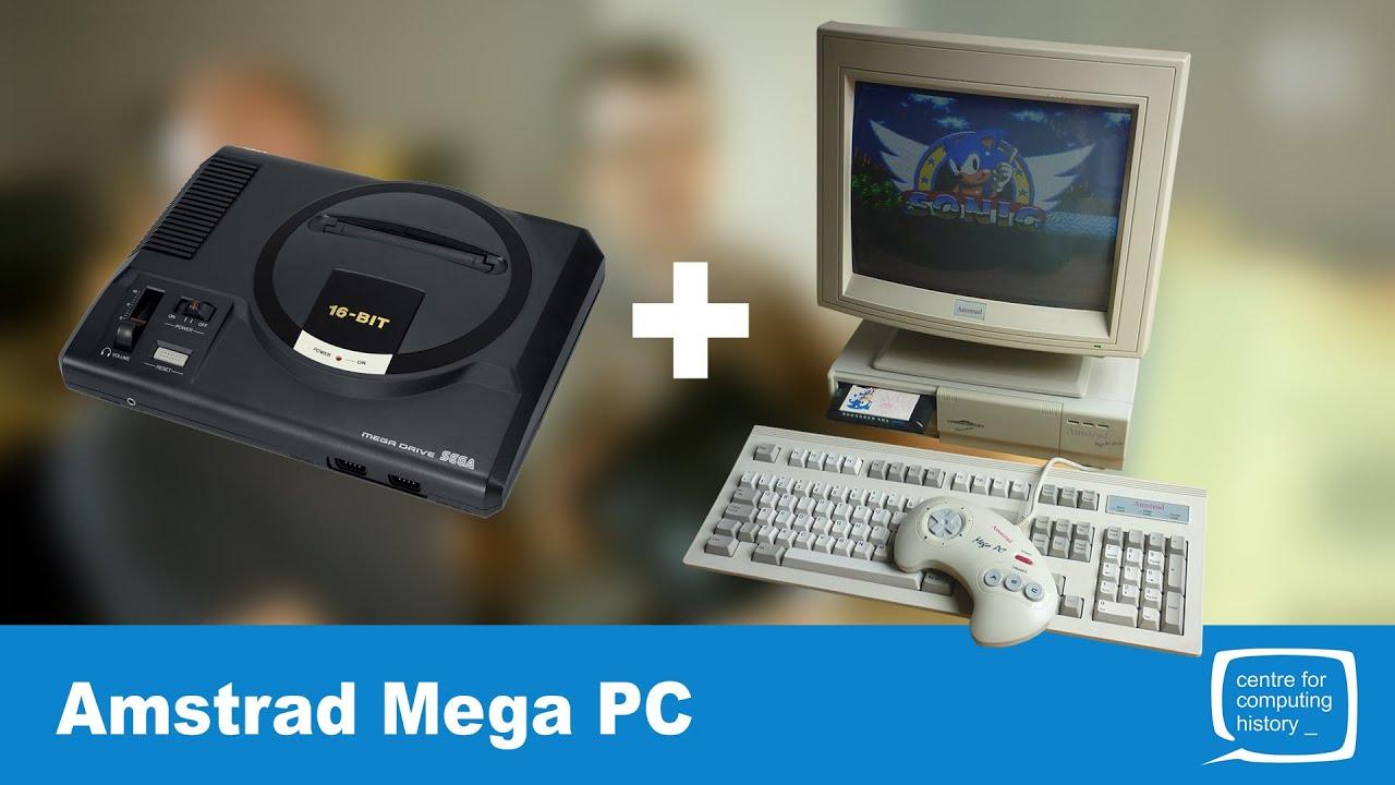 Amstrad Computer Mega PC ordinateur avec Mega Drive
