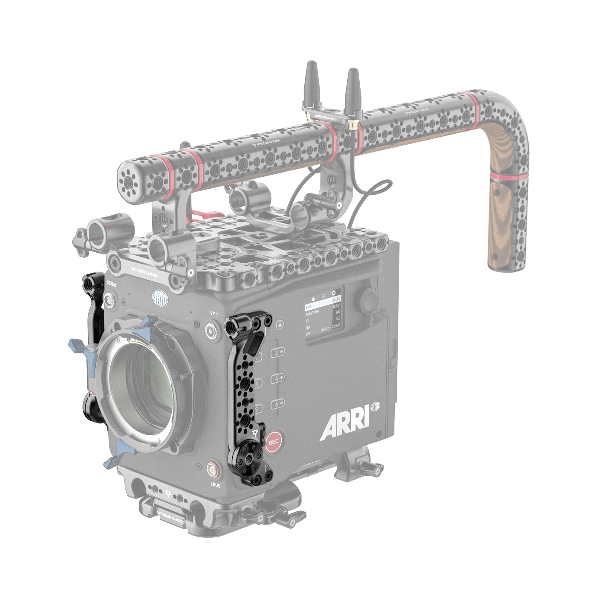 Wooden Camera Side Rail System rails ARRI ALEXA 35
