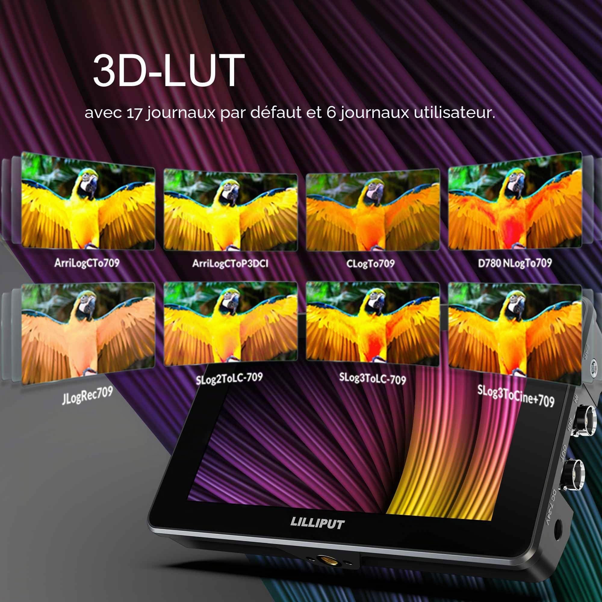 Lilliput HT5S Moniteur caméra tactile 5,5" FHD 2000 nits