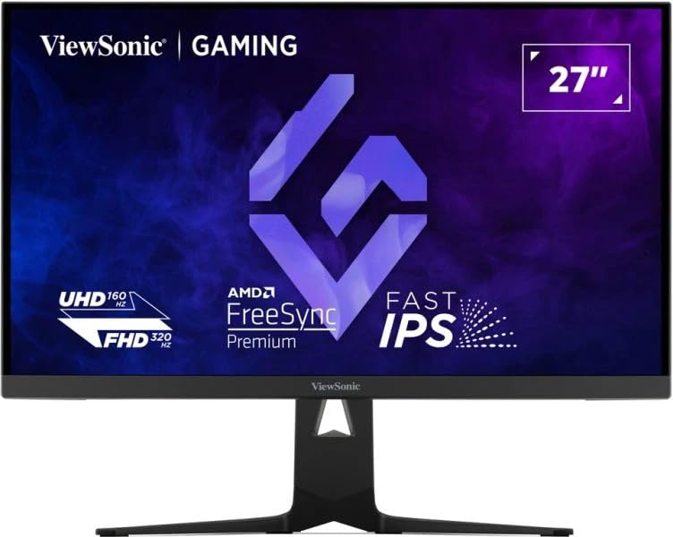 ViewSonic XG275D1-4K Écran gamer 27" 4K 160Hz / FHD 320Hz