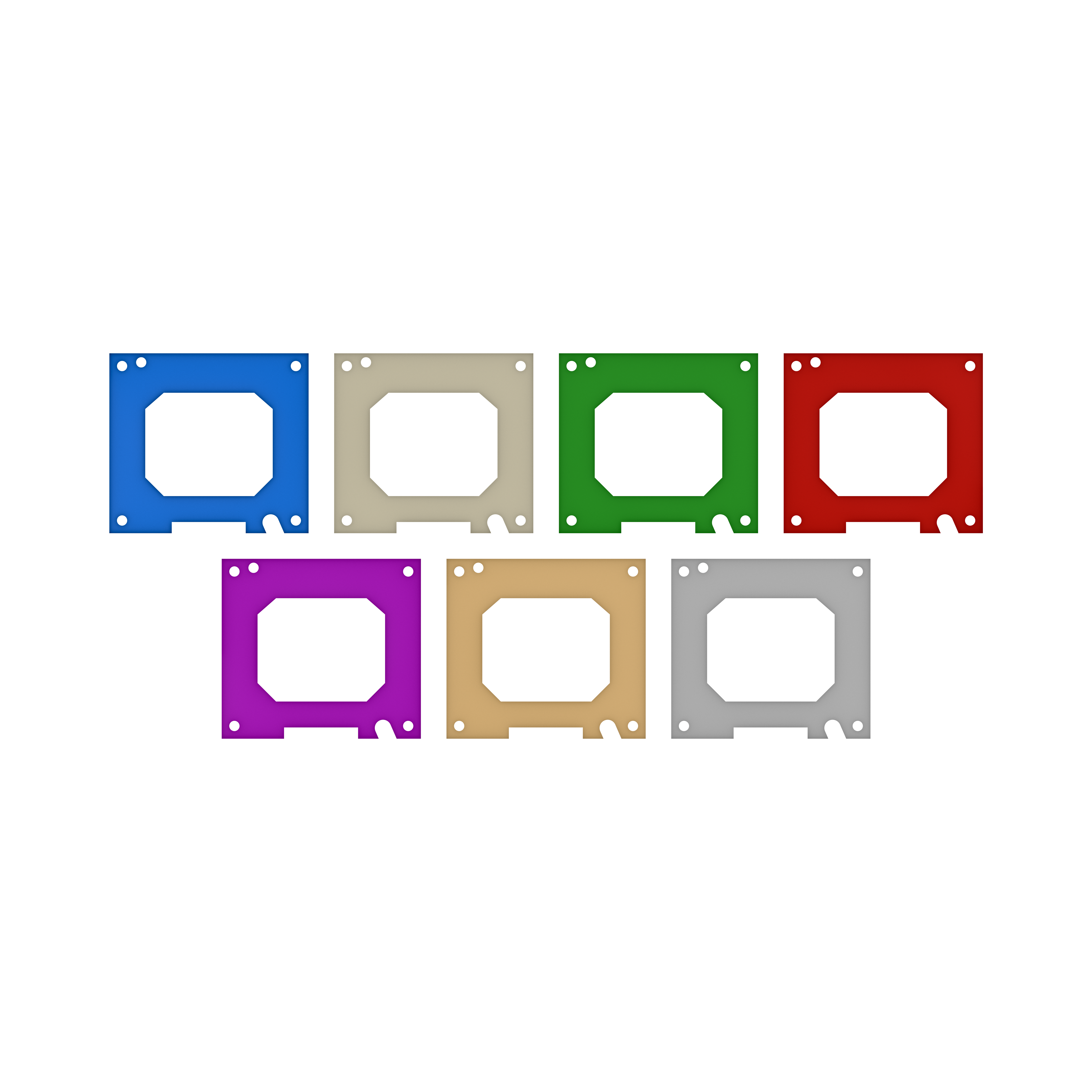 Wooden Camera LPL Shim Set cales RED V-RAPTOR XL