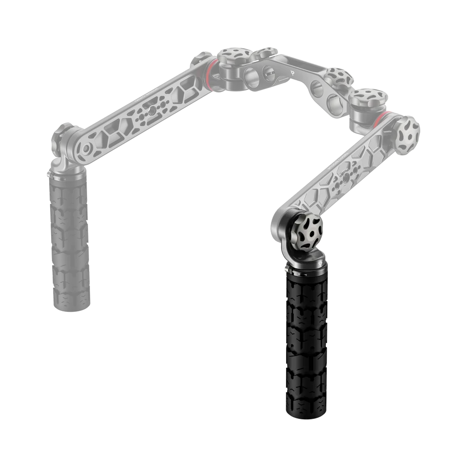 Wooden Camera Handles Rosette Handgrip 135mm poignée TPE