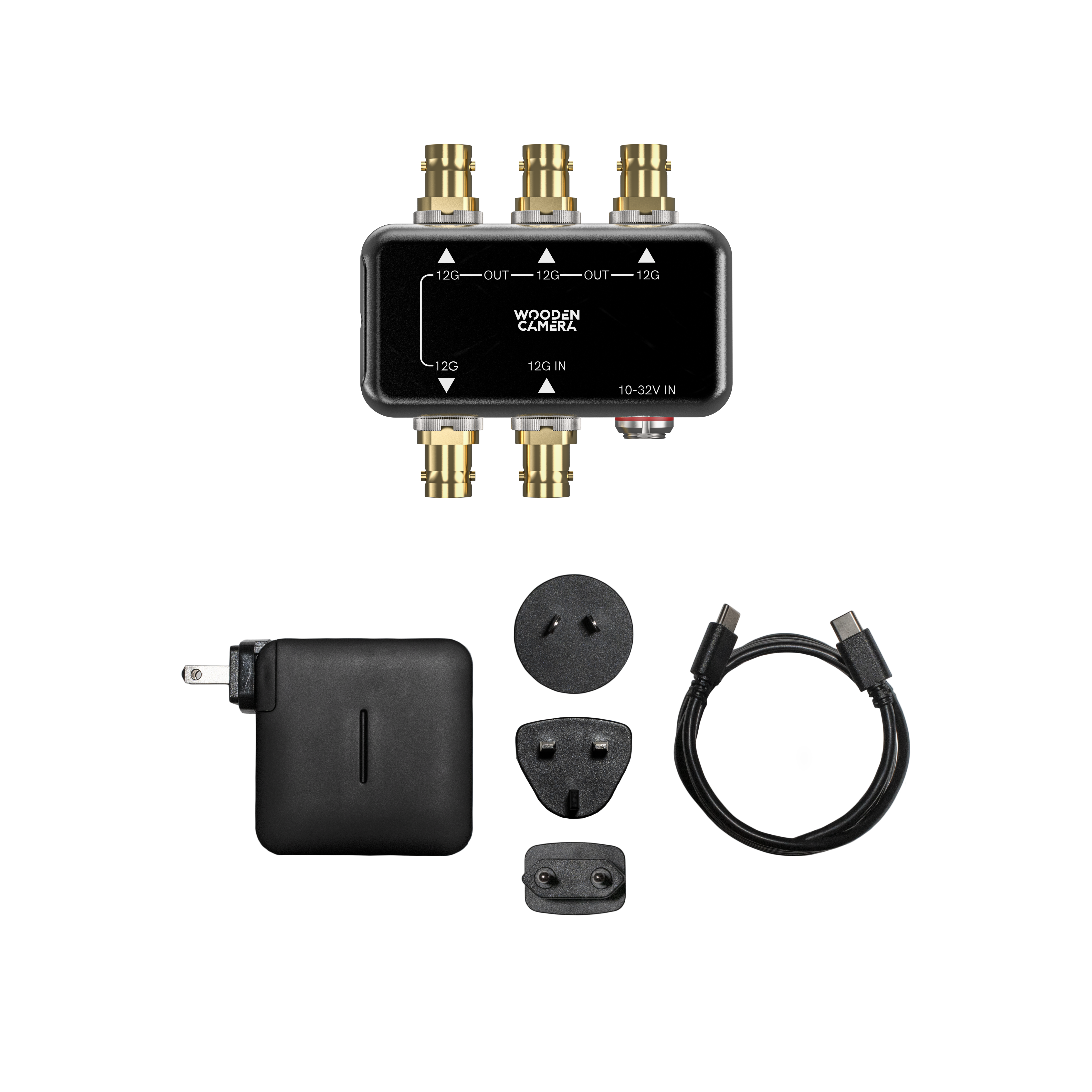 Wooden Camera Universal 4K 12G-SDI Distribution Amplifier répartiteur 1x4
