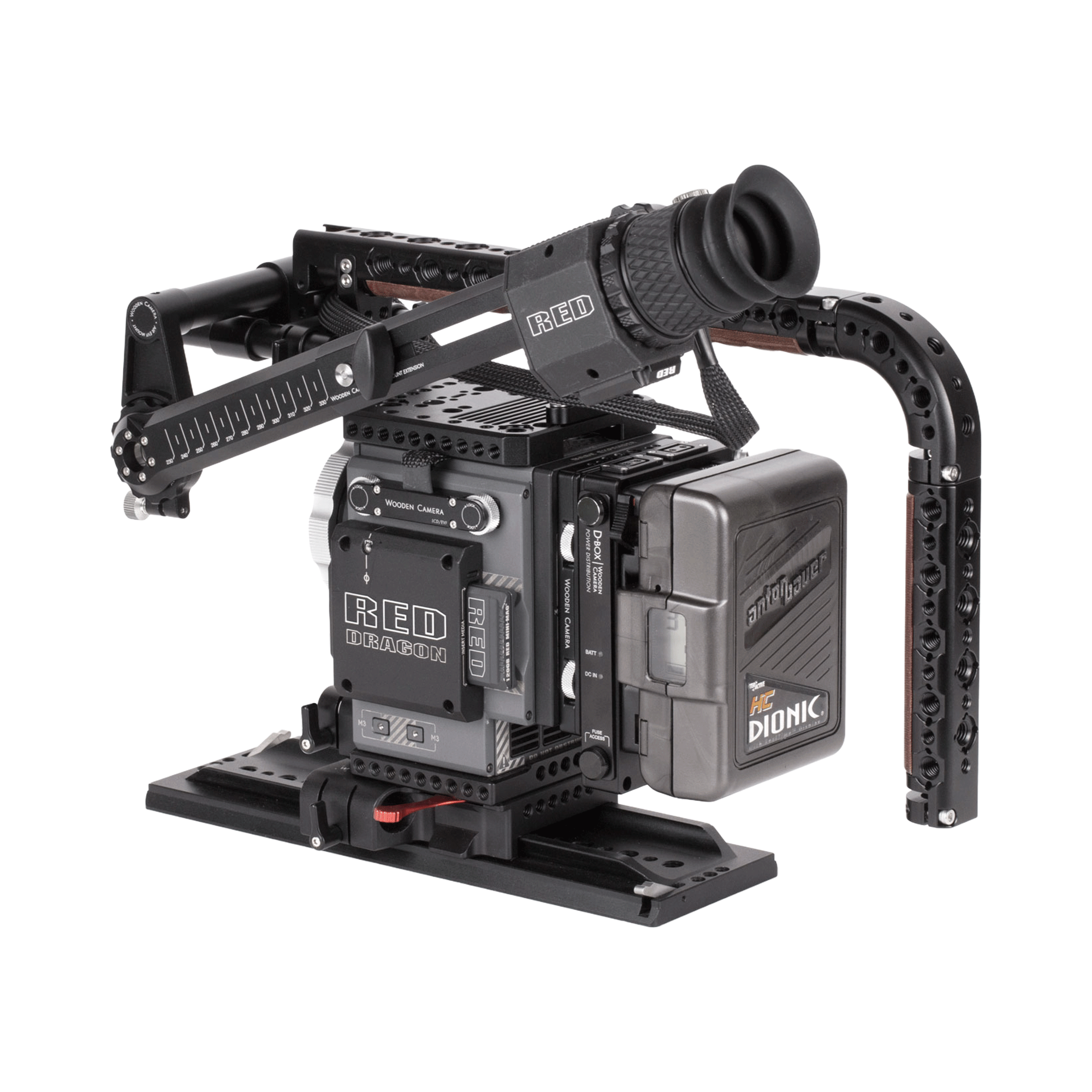 Wooden Camera Ultra Arm AIR EVF Extension Arm bras RED DSMC2