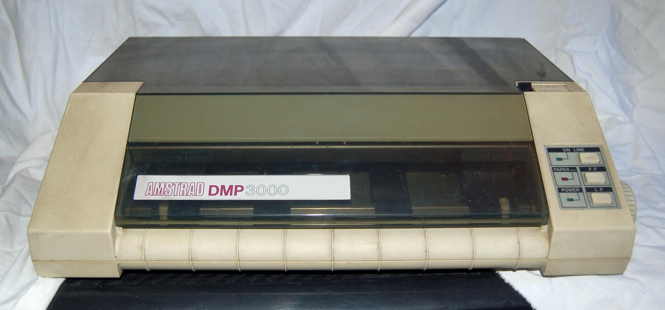 Amstrad Computer DMP1 DMP2000 imprimante matricielle CPC