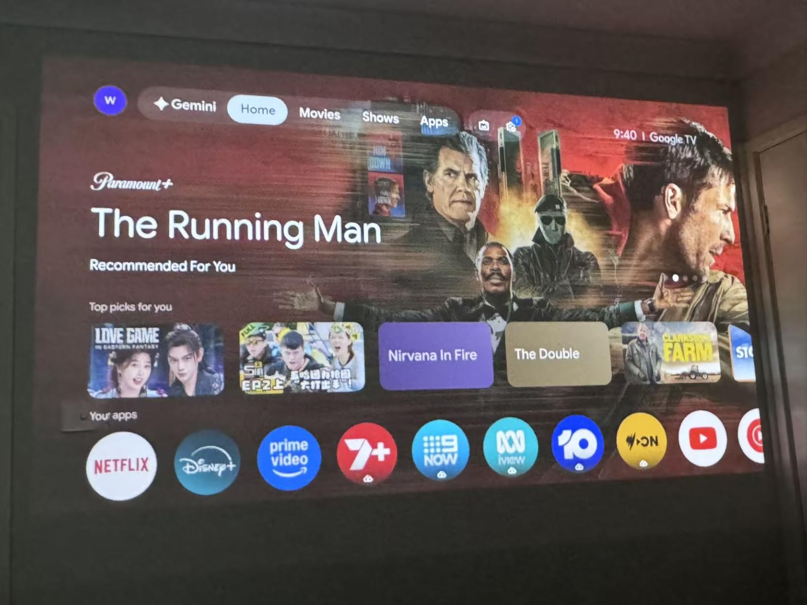 BenQ TK705i vidéoprojecteur 4K HDR Google TV 3000 lm