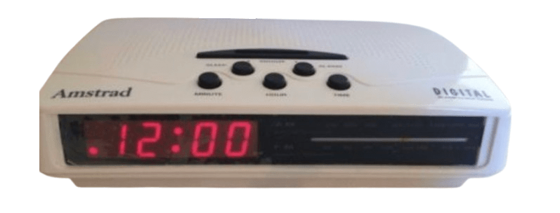 Amstrad CDR250 radio-réveil CD gamme Clock Radio