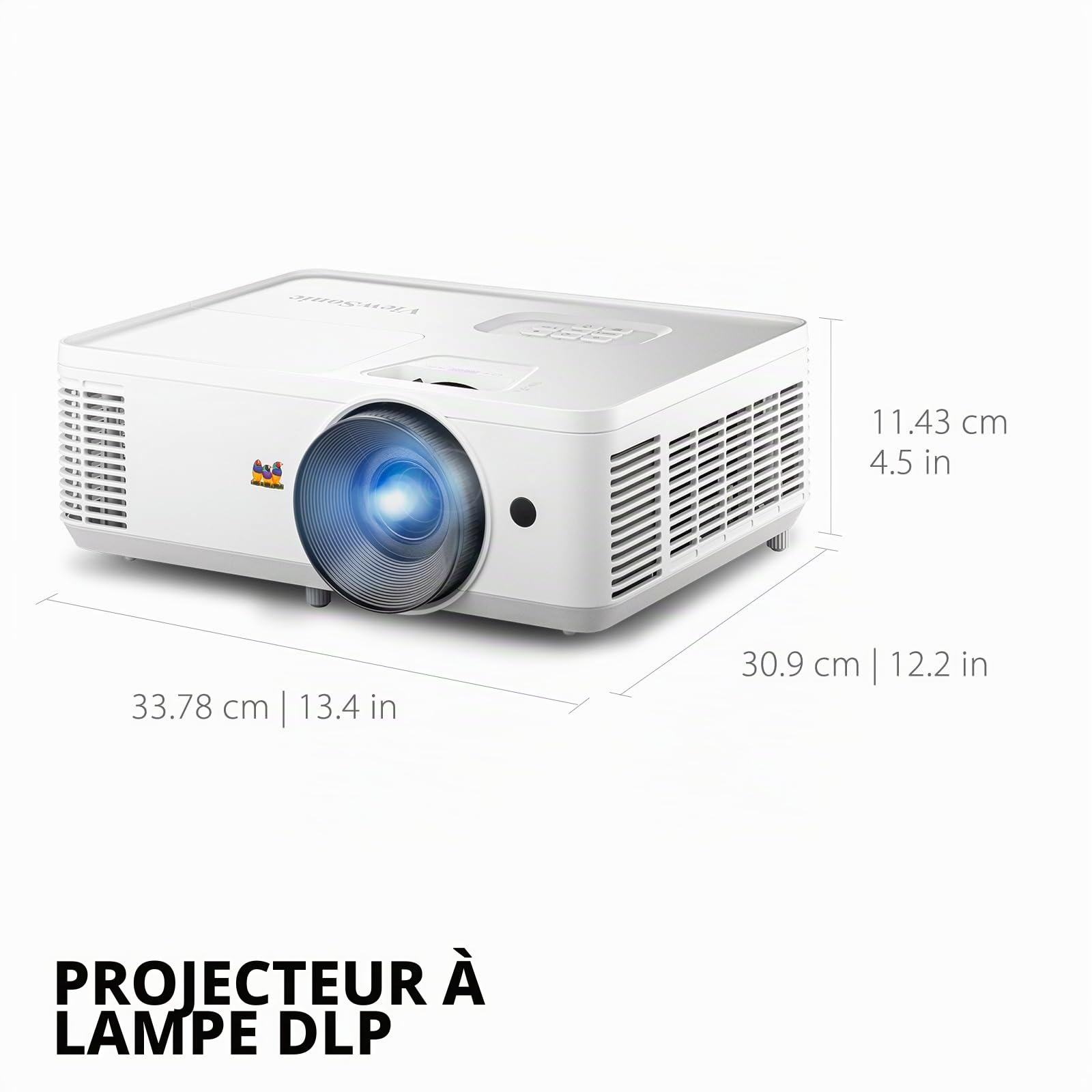 ViewSonic PX704HD vidéoprojecteur Full HD 4000 lumens 300"