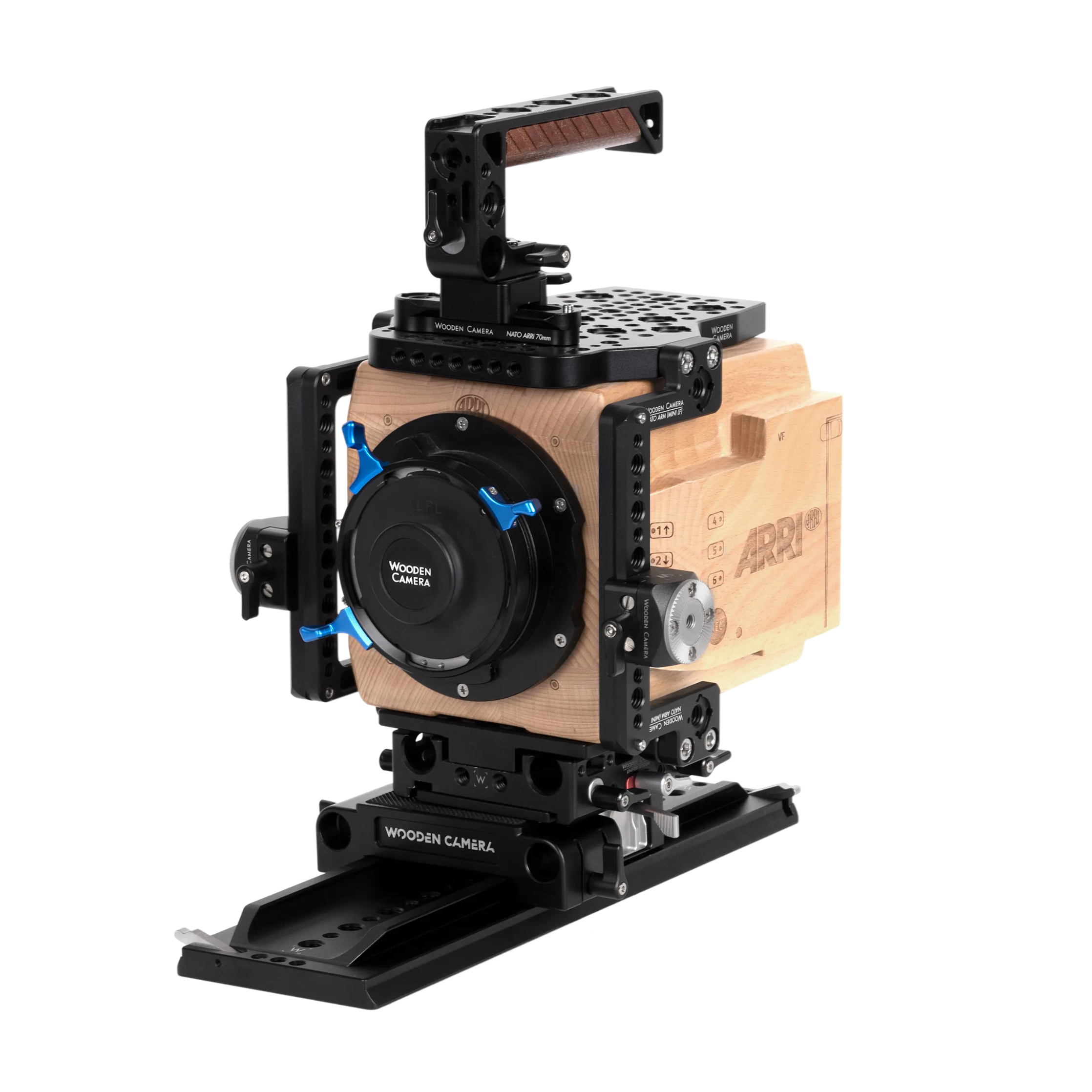 Wooden Camera Bridge Plate 15mm Studio plaque bridge ARRI