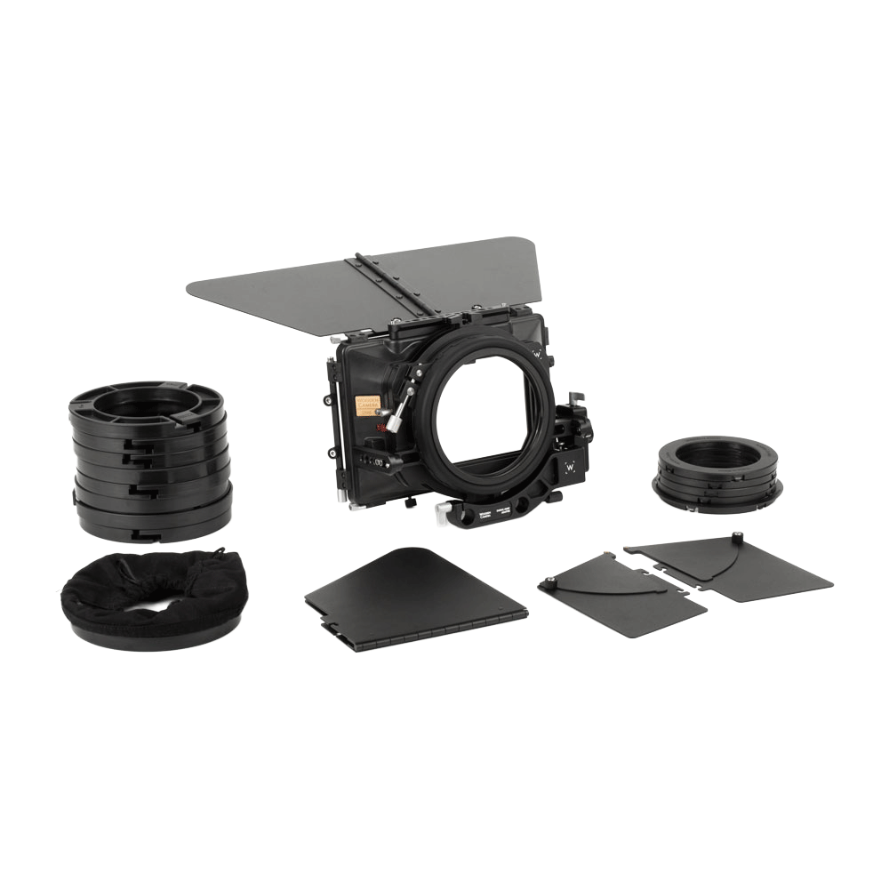 Wooden Camera UMB-1 pare-soleil Pro 4x5.65 tiges 15mm