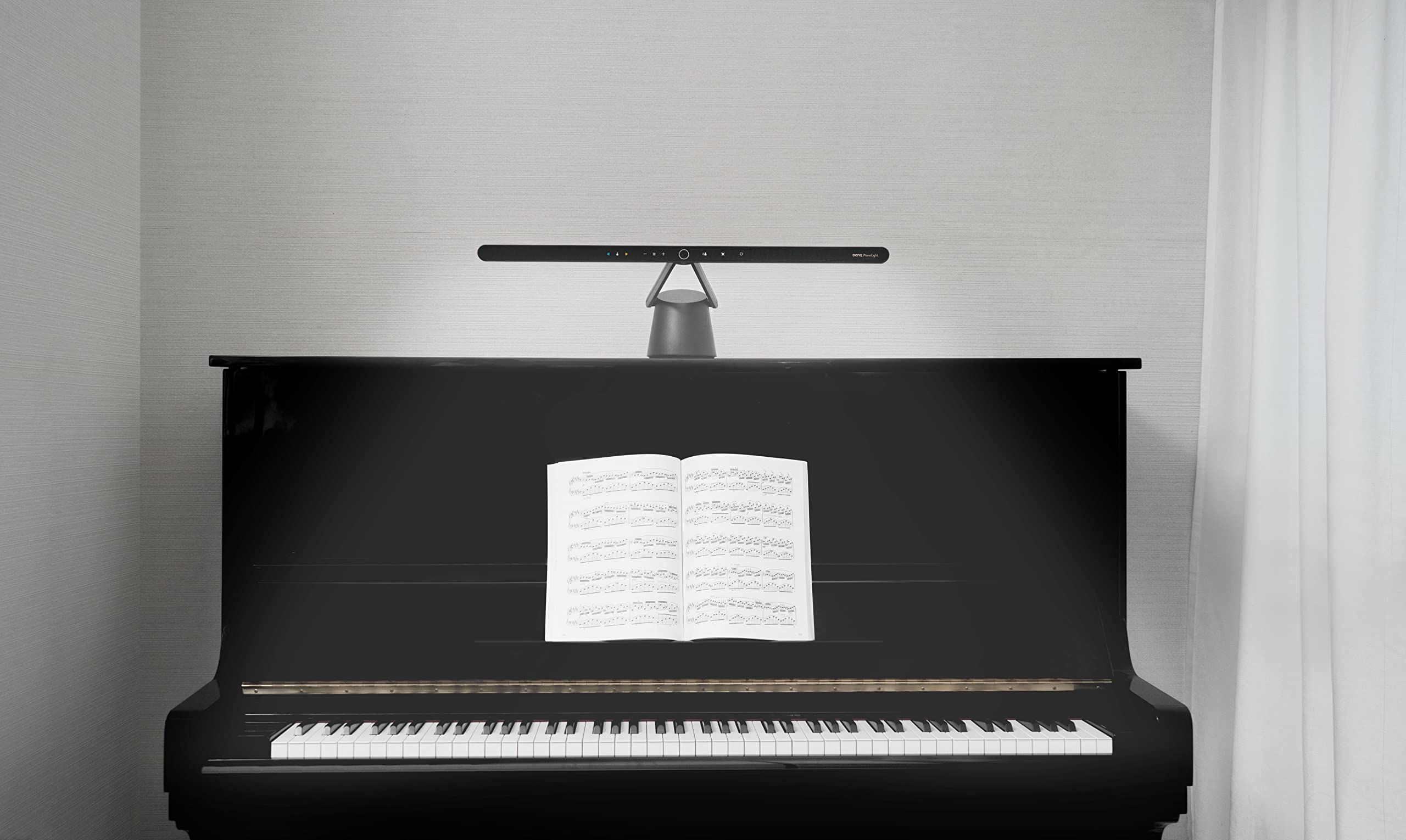 BenQ PianoLight lampe de piano LED noire 2700-5000K