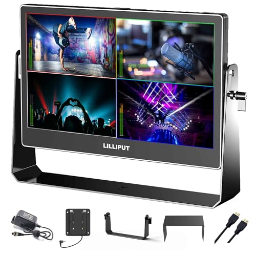 Lilliput A13 moniteur OLED 4K 13,3" Quad-Split SDI HDMI
