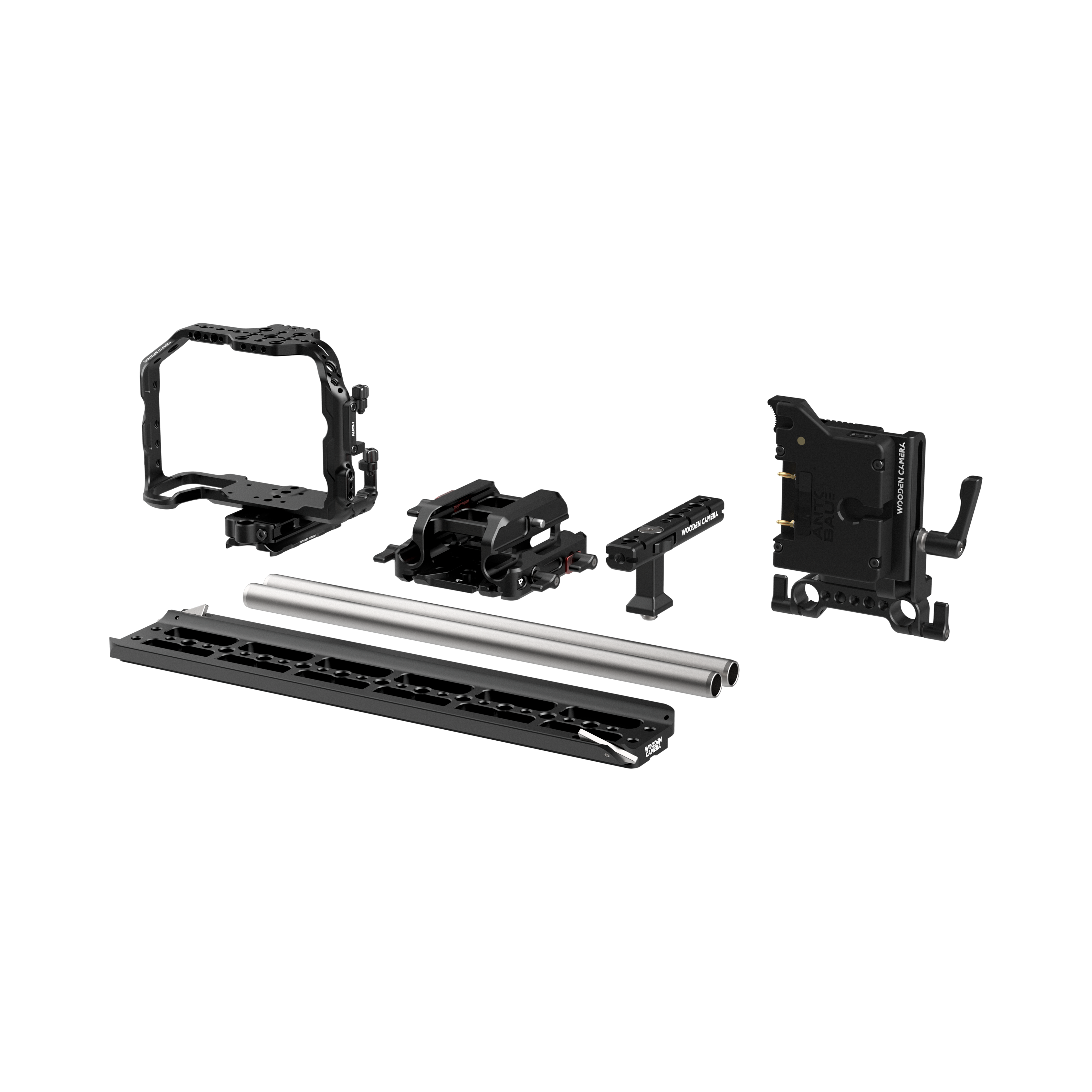 Wooden Camera Accessory Kits Fujifilm X-H2S X-H2 Pro Gold Mount