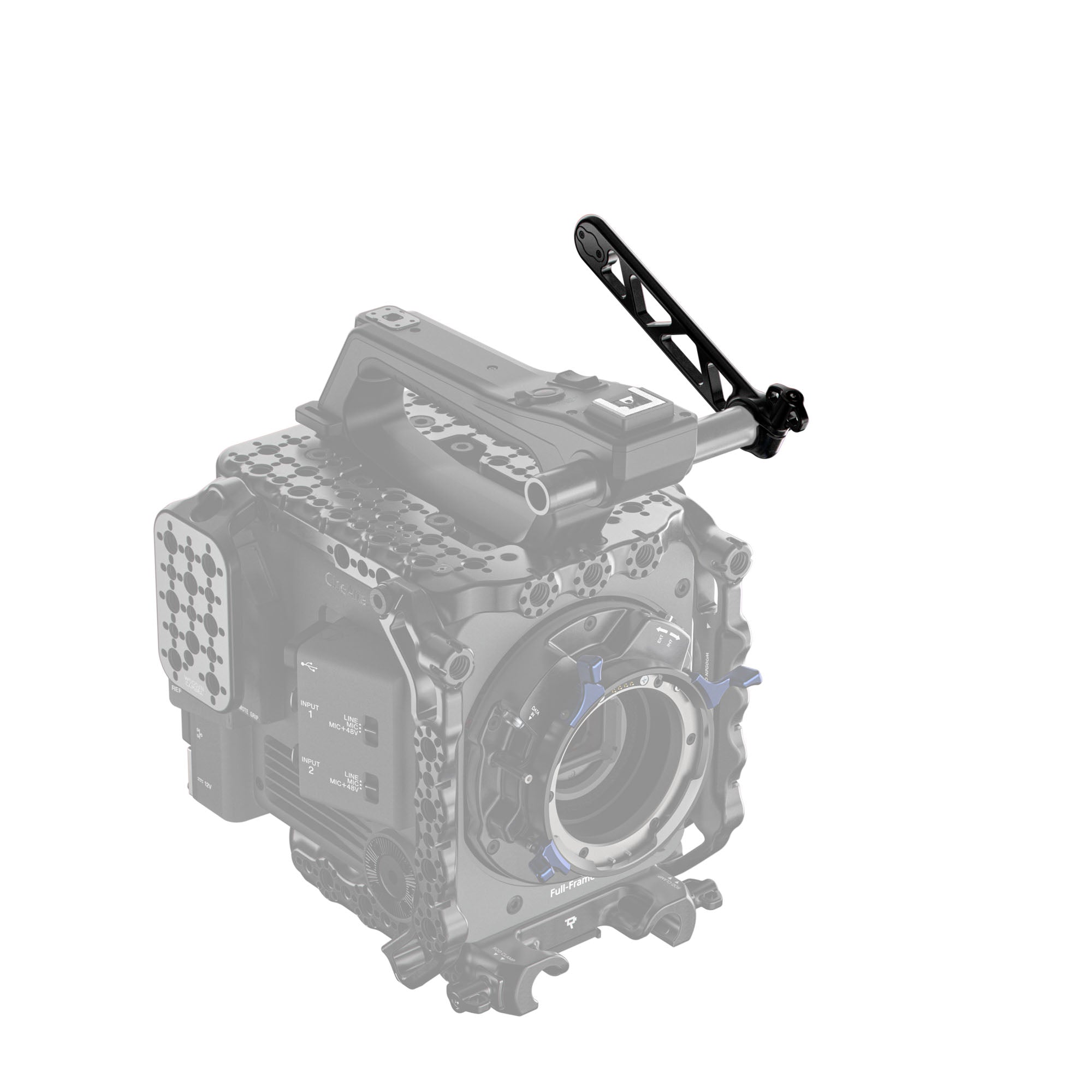 Wooden Camera 15mm EVF Rail Extension viseur tige 15 mm