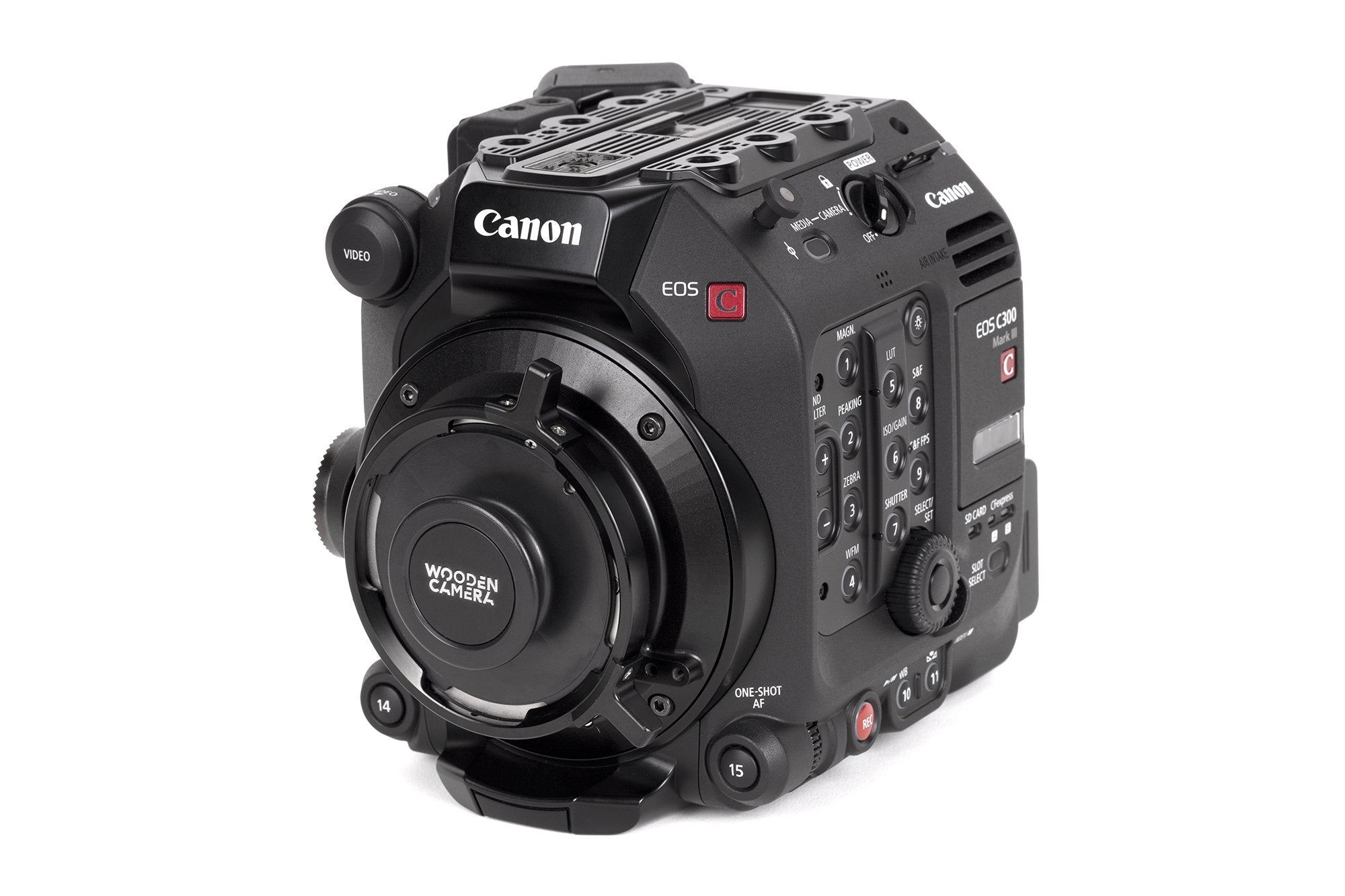 Wooden Camera PL Mount Canon C300mkIII C500mkII inox