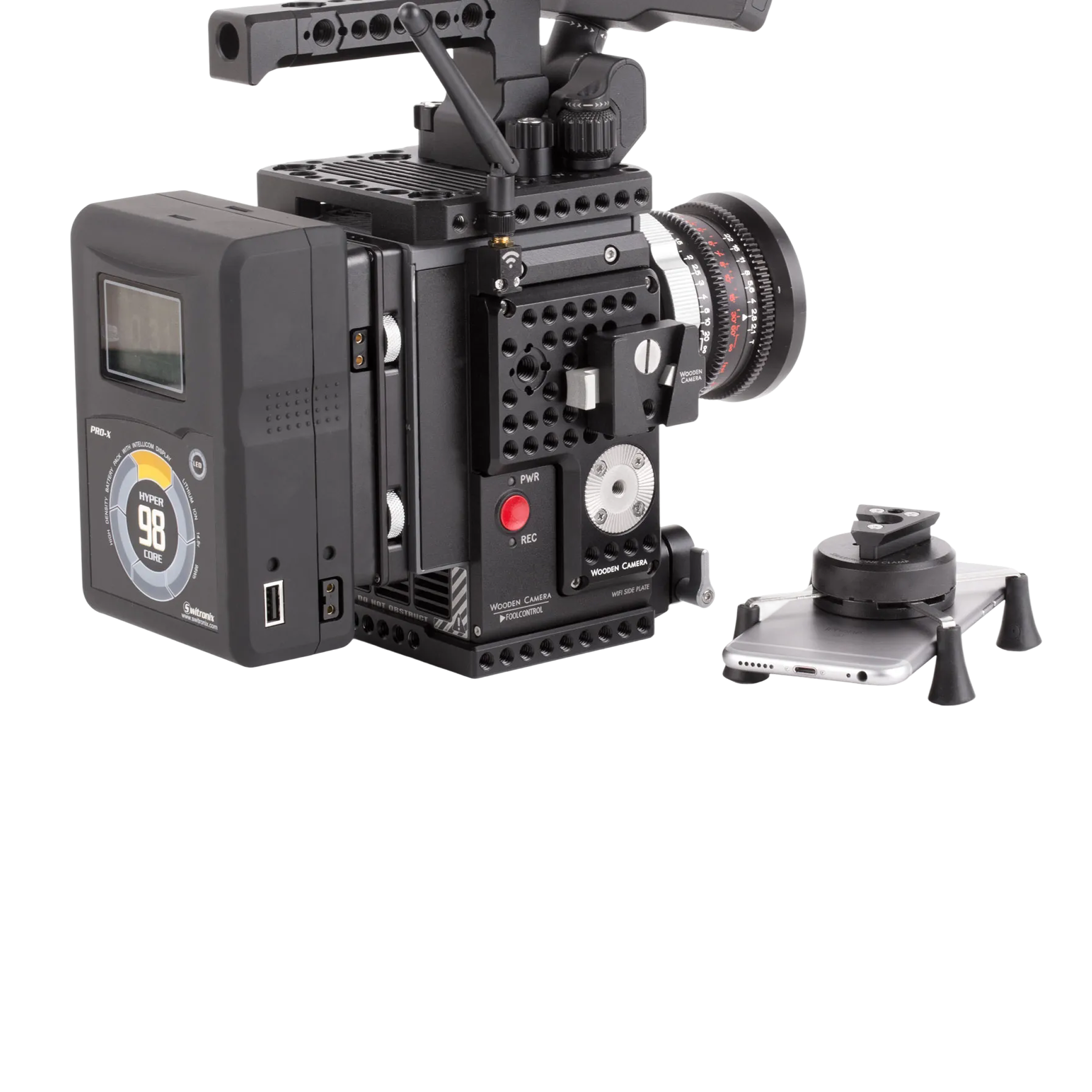 Wooden Camera Accessory Kits kit V-Lock Base Station dégagement rapide